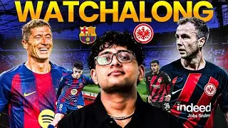 BARCELONA VS FRANKFURT UCL || LIVE REACTION!!