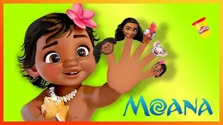 Finger Family Song with Moana | Moana mommy finger song