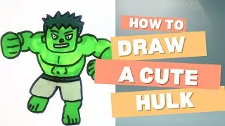 HOW TO DRAW A HULK EASY WAY || STEP BY STEP #drawing #howtodraw #easydrawing #hulk