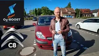 Citroen C8  Einbaubeispiel o2 Power Boost. Deutschland Friesland. Referenz
