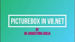 PICTUREBOX IN VB.NET- BCA-403