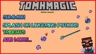 Bedrock Summon Potions and Tridents Tutorial