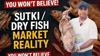Inside Uluberia&rsquo;s Famous Dry Fish (Shutki) Market | Wholesale Sutki Hub of West Bengal
