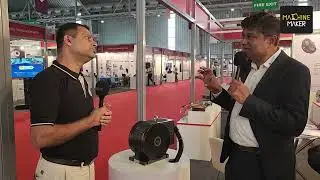 UCAM exhibits Direct Drive Rotary Table at Atmanirbhar Pavilion at IMTEX 2022