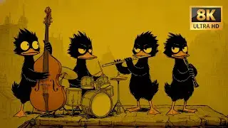 City Window Study — Soft Swing Noir Jazz with Warm Bass - Reading, Writing, Coding Focus