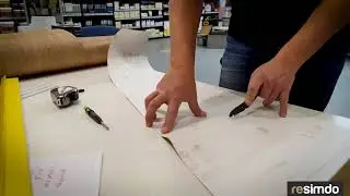 Traprenovatie met zelfklevende folie | Resimdo | trap met interieur folie beplakken | plakfolie
