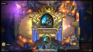 Killing Gutmook with his own ability: Hearthstone