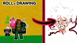 Whatever I roll I draw (bloxfruits) #art #bloxfruits #onepiece