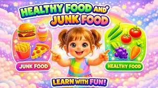 Healthy Food vs Junk Food 🥦🍔 | Good Food Bad Food for Kids #kidslearning #learnwithtobo #food 