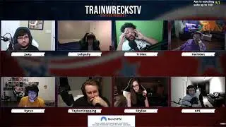 IRL - Trihex learning liberal debate tactics from Slippery Steve (Trainwreckstv)