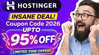 Hostinger Coupon Code 2026 🔥 Verified Hostinger Promo Code 🔥 95% OFF Hostinger Discount