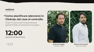 📣 WEBINAR LIVE: gioved&igrave; 18 dicembre ore 12:00
