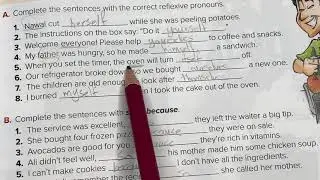 Reflexive Pronouns للصف ثالث متوسط Super Goal 5