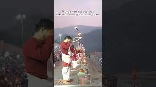 Maybe next time you cry,know that blessings are finding you !#god#mahadev#ganga#gangaaarti#ytshorts