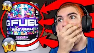 CLICKBAIT GFUEL REVIEW / TASTE TEST!
