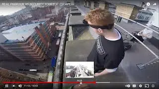 Reactimg to crazy parkour!!