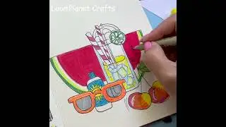 Hello, Summer! 😎 Bullet Journal ideas #shorts