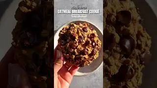 Single-Serve Air Fryer Breakfast Cookie  