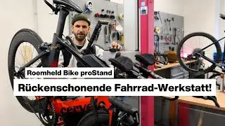 Warum unsere Fahrrad-Werkstatt mit dem Roemheld Bike proStand Montagest&auml;nder arbeitet!