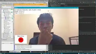 OpenCV PLC Communication - Drowsiness Detection on Machine Operator