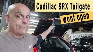 Багажник Cadillac SRX 2010-2016 не открывается. Ремонт ESAY.
