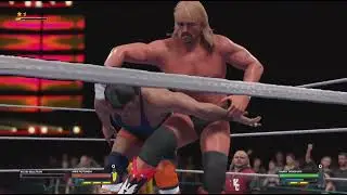 Barry Windham vs. Mike Rotunda w/Kevin Sullivan - JCP 1988 - WWE 2K24