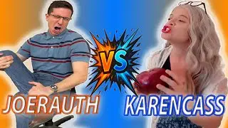 FUNNY TikTok Battle 😂 Teacher Joe Rauth VS Karencass &ndash; Try Not to Laugh!