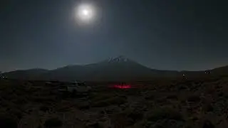 Time-lapse video of the Total Lunar Eclipse as seen through the Tokina AT-X 107 DX Fisheye