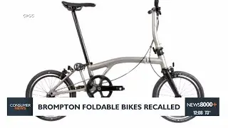 Brompton foldable bikes recalled
