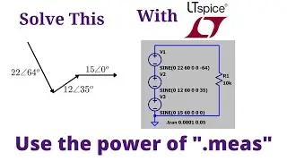 LTSpice: Сложение фаз и измерение фазовых углов