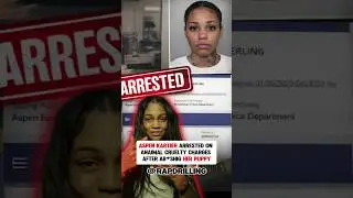 Aspen Kartier Arrested after the situation with her Puppy on Live streaming #drill #chiraq