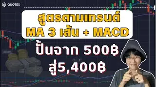 IQ Option, Quotex Binary Options | Trend-following trading strategy: 3 MA lines + MACD, growing f...