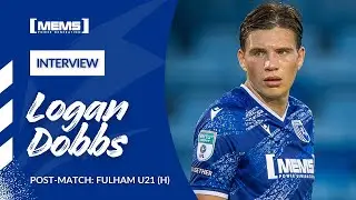 POST-MATCH | LOGAN DOBBS SPEAKS TO THE MEDIA AFTER SCORING HIS FIRST GILLS GOAL IN WIN OVER FULHAM