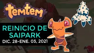 🌴 TEMTEM: Kalazu y Magmis 🔥| Saipark Temtem Espa&ntilde;ol | Koish 🐟 | Freetem | Dic 28 - Ene 03, 2021