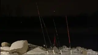 FISHING THE FROZEN RIVER IN OHIO | LIVE NOW | 🔴 #catfish #fishing #fish #catfishing #bigfish