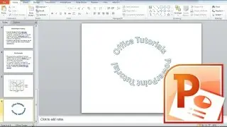How to Curve Text in Powerpoint, How to make Circular Text in Powerpoint Presentation