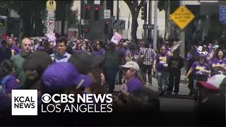 Health centers, libraries closed as 55,000 LA County workers strike