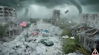 CHAOS in Kansas & Tennessee! Baseball-Size Hail & Fierce Winds Wreck Homes, Cars in Knox County