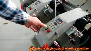One Motor Hank To Cone Winding Machine With Roller