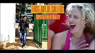 First Day Of College | Expectation vs Reality | NIKKAME