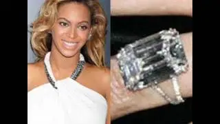 Celebrity Beyonce's Engagement Ring