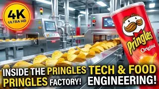 Pringles Production Line &ndash; From Potato to Can | Real Factory Process #FoodProcessing #FactoryTour 