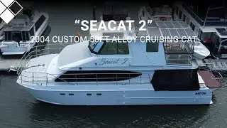 2004 Custom 50ft Alloy Cruising Cat 