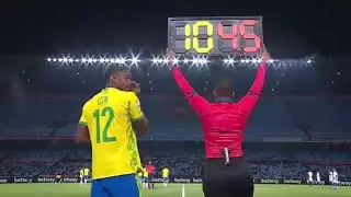 Brayan Leon Mamelodi Sundowns DEBUT 