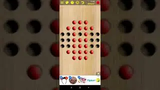 Marble/Peg Solitaire or Brainvita puzzle solution - Frame 2 European board)