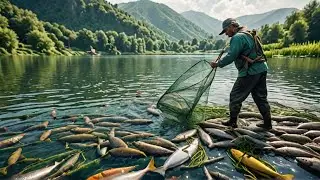 EVERYONE Should See This INSANE Big Catch Fishing Skill!