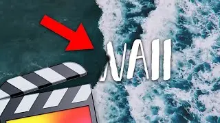 Ocean Wave Text Reveal - Final Cut Pro X