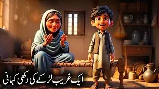 Story of a Poor Boy | Emotional Urdu Moral Story | 3D Animated Cartoon