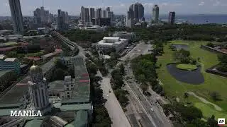 MANILA'S EMPTY STREETS DURING LOCKDOWN AND GOOD FRIDAY 2021