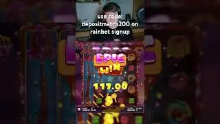 use code: depositmatch200 on rainbet #fyp #casino #adinross #bigwin